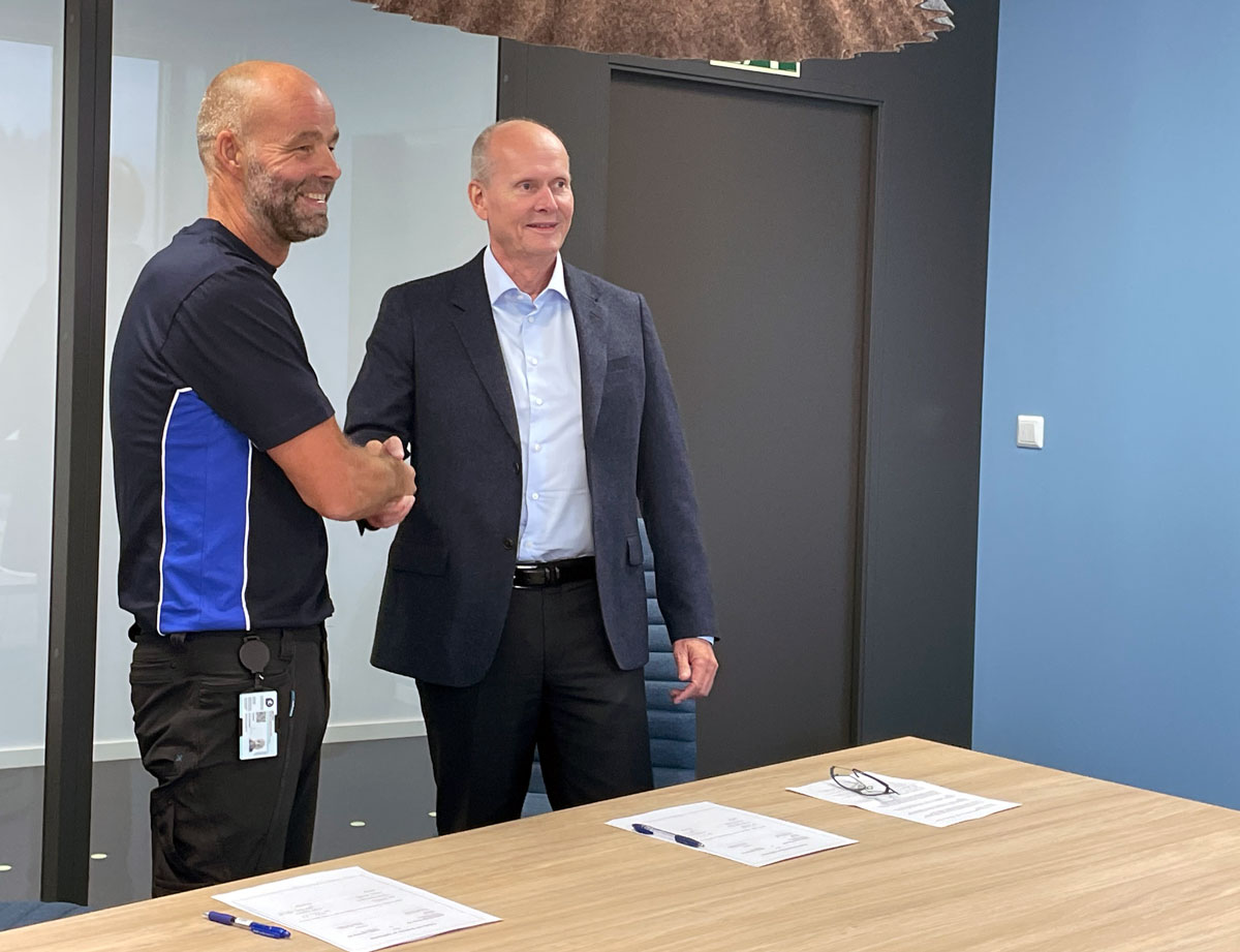 Nippon Gases&SalMar avtalesignering