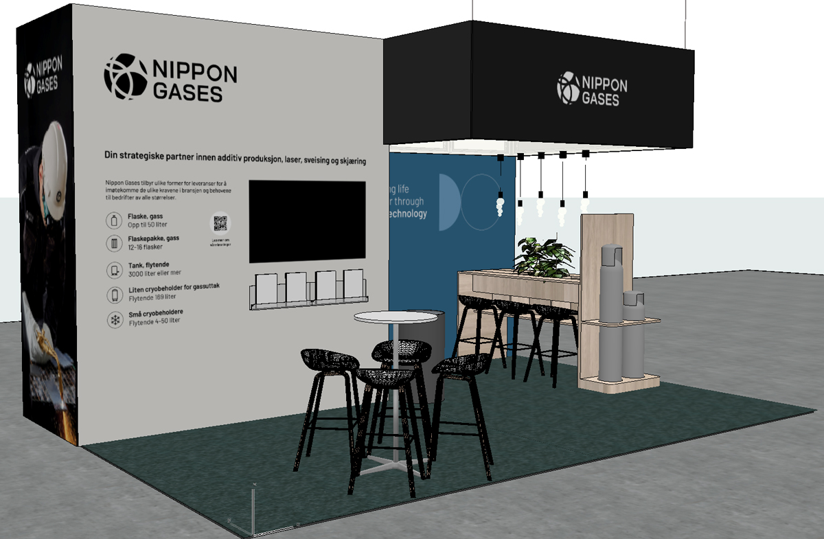 SMART Industri 2025 - standdesign